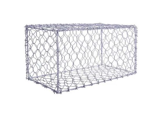 Double Twisted 2.0mm Hexagonal Gabion Mesh ในแม่น้ําและเขื่อน ป้องกันโรค