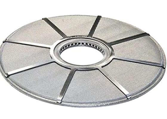 0.5um–200um Leaf Disc Filter Screen ตาข่ายสแตนเลส 304