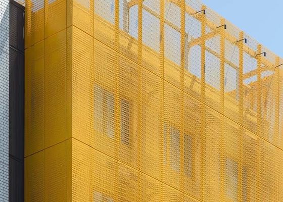 Perforated Metal Building Facade การผสมผสานระหว่างฟังก์ชั่นและความสวยงามสำหรับการออกแบบ Facade ทางสถาปัตยกรรม