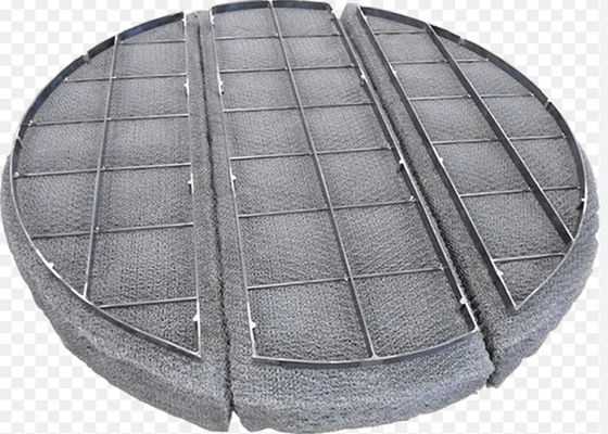 อายุการใช้งานยาวนาน Demister Pad 50 Micron สําหรับปิโตรเคมี