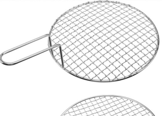 กริปเมทัลบาร์บีคิว Grill Mesh ครอบคลุมขอบสําหรับ Bbq Grill Rack