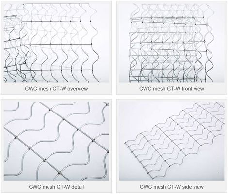 2 มิลลิเมตร แกลนไซด์ welded สาย Mesh ท่อใต้ทะเล