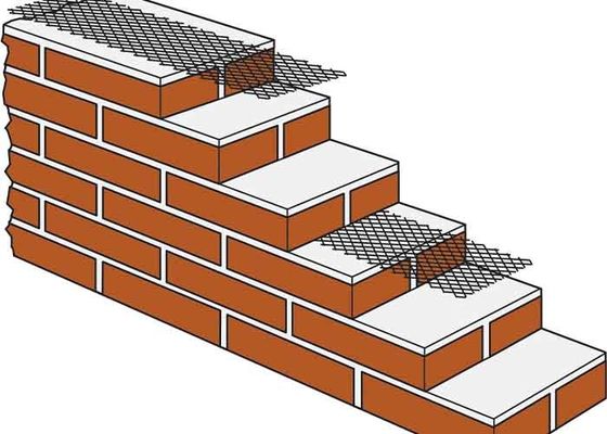 ขยายเหล็ก Mesh สําหรับอิฐกําแพง Reinforcing Mesh