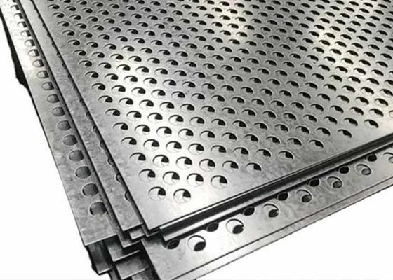 การจัดทํารูปแบบหลุมสองหลุมสําหรับแผ่น perforated วงกลมตรงและ staggered