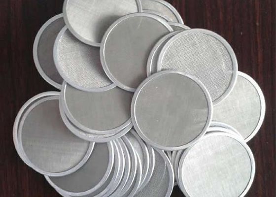 ผนังกรองเหล็กไร้ขัด Sintered สําหรับกรองเหลว