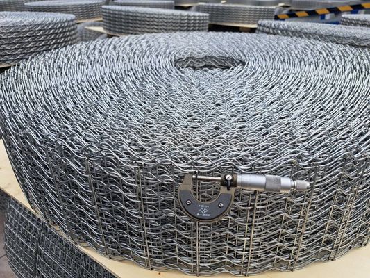 8 สายสาย Offshore Pipeline คอนเตอร์เวย์ท welded Mesh สําหรับการเสริมความแข็งแรงชั้นคอนกรีตของท่อ
