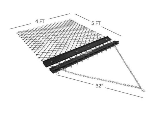 แกลนไซด์ Chain Link Fence Drag Mat 48x60 สําหรับเพชรบอล