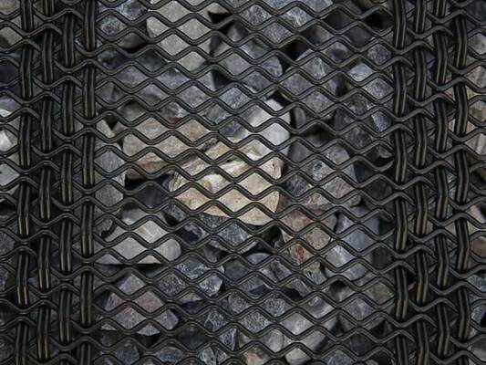 สแตนเลส Heavy Duty Wire Mesh ผนังเครือข่ายเหมืองแร่